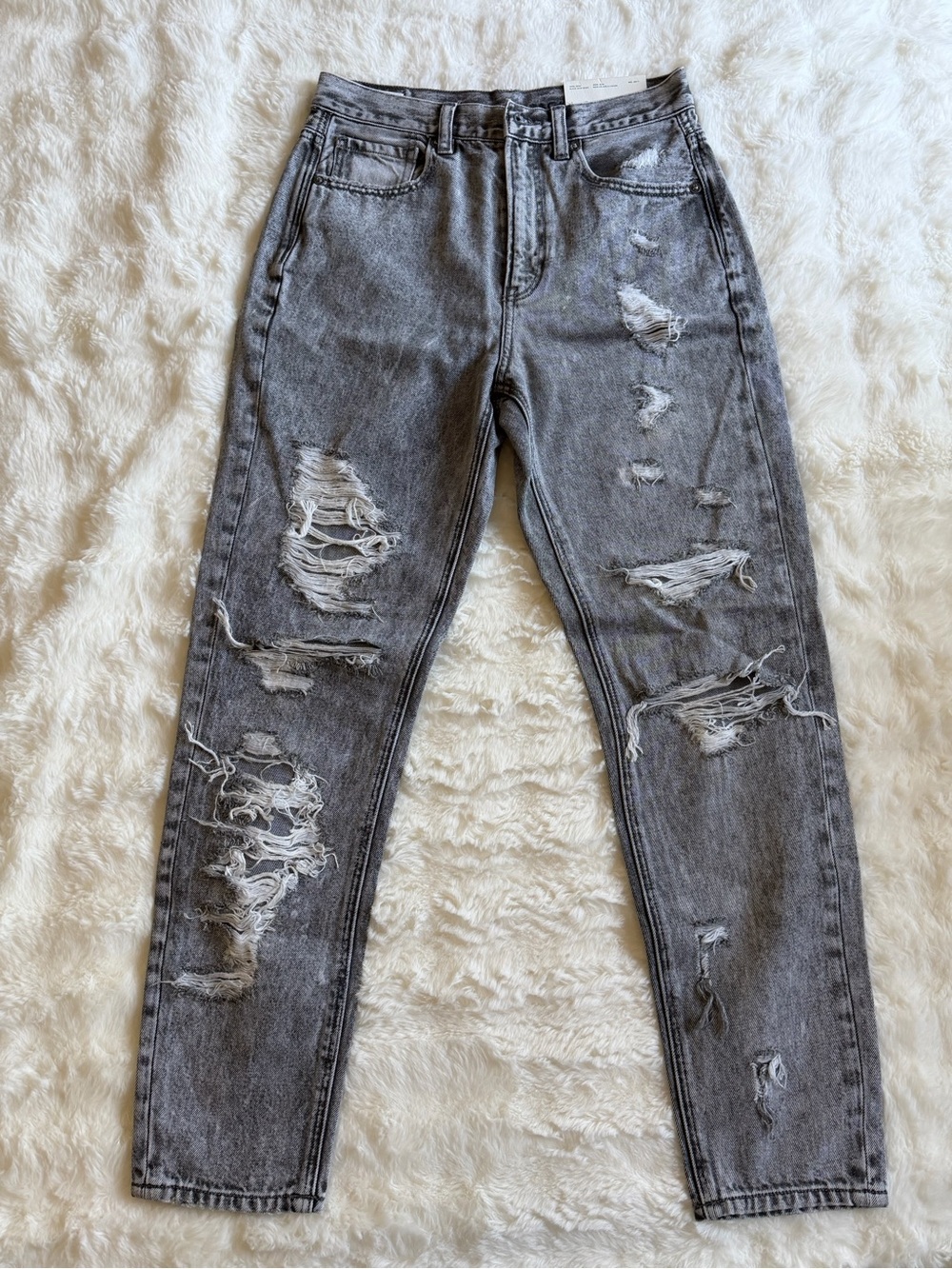 American Eagle Outfitters Women’s Gray Wash High Rise Jeans